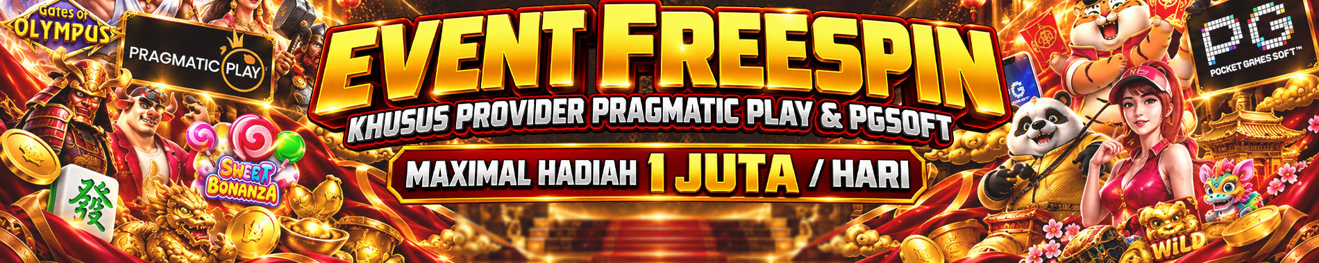 EVENT FREESPIN (DEPAN) ABAHSLOT